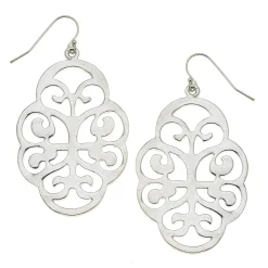 Leaf Cut Out Earrings|Susan Shaw Sale