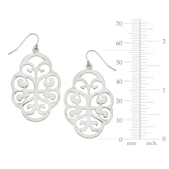 Leaf Cut Out Earrings|Susan Shaw Sale