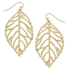 Leaf Earrings|Susan Shaw Sale