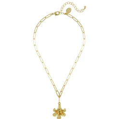 Lily Paperclip Necklace|Susan Shaw Online