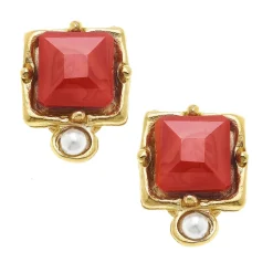 London Studs|Susan Shaw Outlet