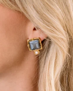 London Studs|Susan Shaw Outlet