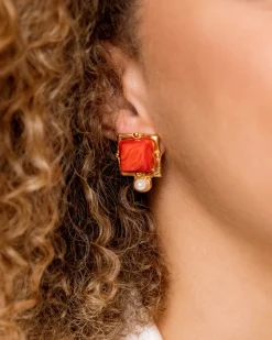 London Studs|Susan Shaw Outlet