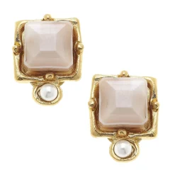 London Studs|Susan Shaw Outlet
