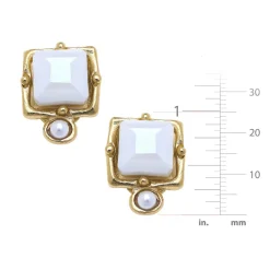 London Studs|Susan Shaw Outlet