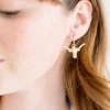Longhorn Drop Earrings|Susan Shaw New