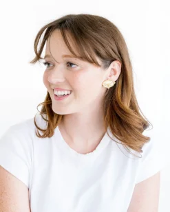 Longhorn Intaglio Studs|Susan Shaw Clearance