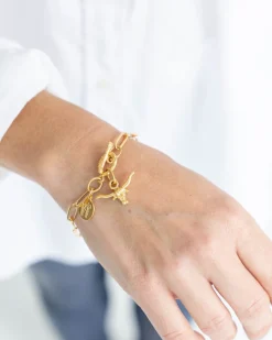 Longhorn Paperclip Bracelet|Susan Shaw Online