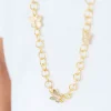 Long Linked Butterfly Chain Necklace|Susan Shaw Hot