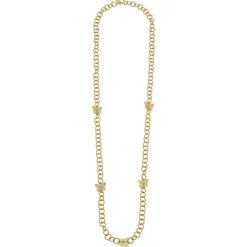 Long Linked Butterfly Chain Necklace|Susan Shaw Hot