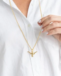 Long Longhorn Necklace|Susan Shaw Sale