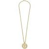 Long Mother of Pearl Jerusalem Cross Necklace|Susan Shaw