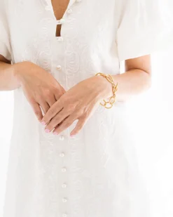 Loop Chain Bracelet|Susan Shaw Sale