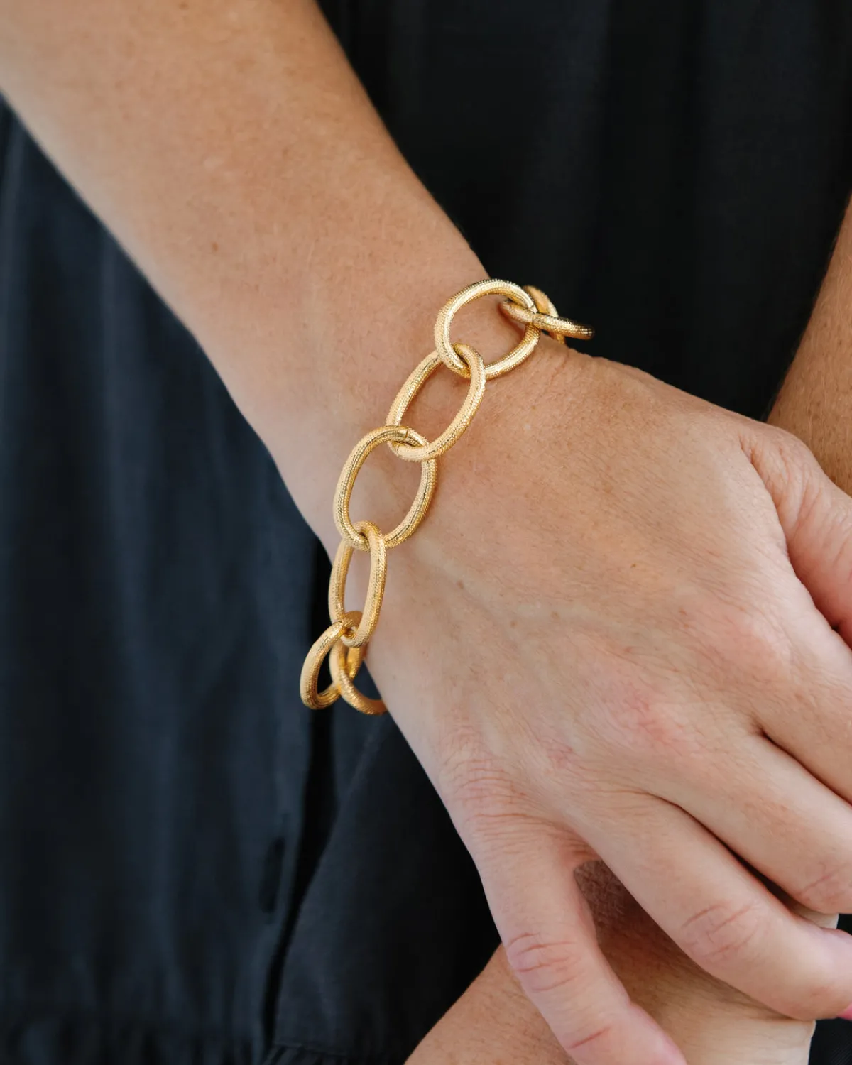 Loop Chain Bracelet|Susan Shaw Sale