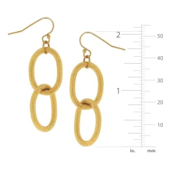 Loop Chain Earrings|Susan Shaw