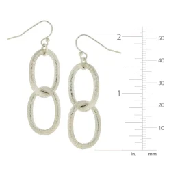 Loop Chain Earrings|Susan Shaw