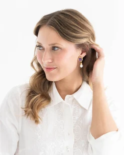 Madeline Pearl Drop Earrings|Susan Shaw Online
