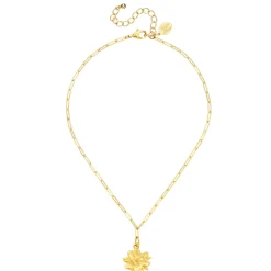 Magnolia Paperclip Necklace|Susan Shaw New