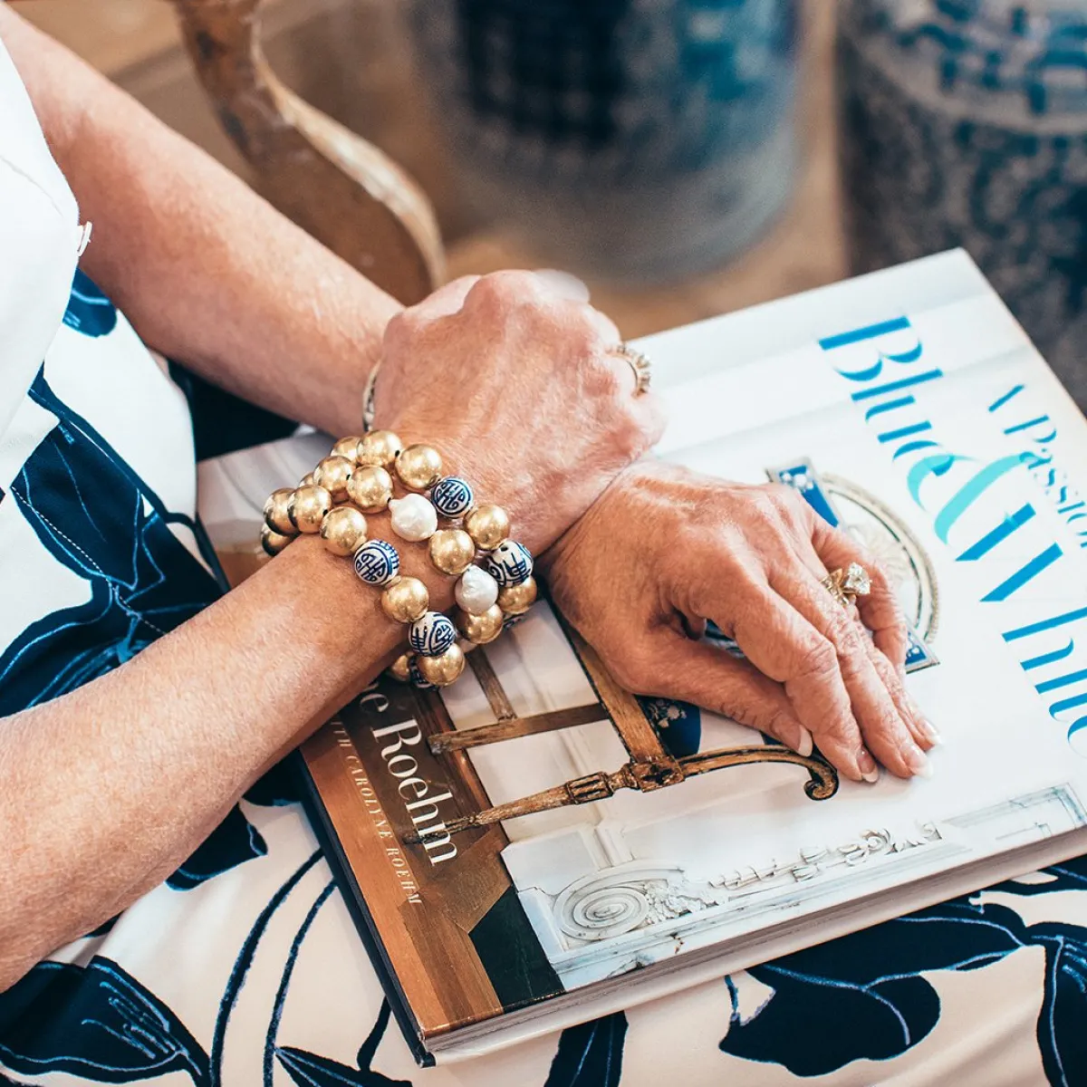 Margaret Baroque Pearl Bracelet|Susan Shaw