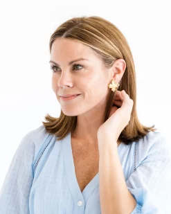 Mary Cross Studs|Susan Shaw New