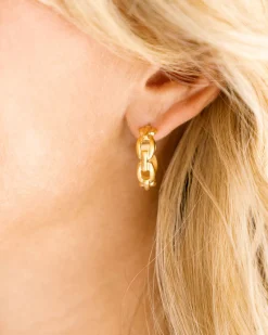 Mini Chain Hoops|Susan Shaw Online