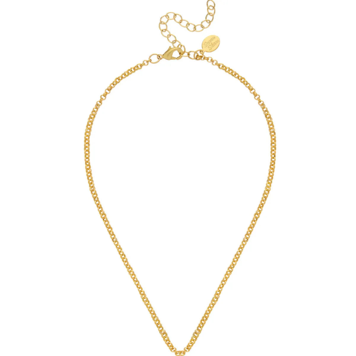 Mini Double Link Chain Necklace|Susan Shaw