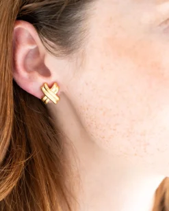 Mini X Studs|Susan Shaw Discount