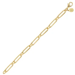 Mixed Link Paperclip Bracelet|Susan Shaw Outlet
