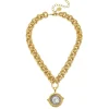 Mixed Metal Coin Necklace|Susan Shaw Best