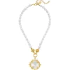 Mother of Pearl Cross Pearl Necklace|Susan Shaw Best