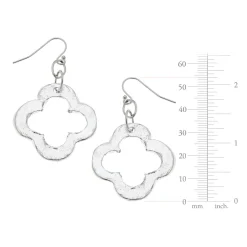 Open Clover Earrings|Susan Shaw Outlet