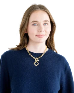Open Clover Toggle Necklace|Susan Shaw