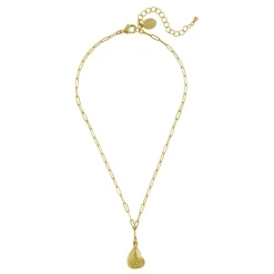 Oyster Paperclip Necklace|Susan Shaw Outlet