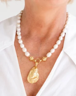Oyster Pearl Necklace|Susan Shaw Outlet