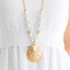 Oyster Sea Glass Necklace|Susan Shaw Discount