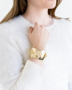 Pearl Bee Cuff|Susan Shaw Clearance