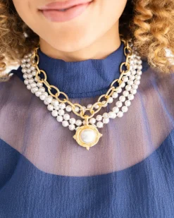 Pearl Cab Multi-Strand Pearl Necklace|Susan Shaw New