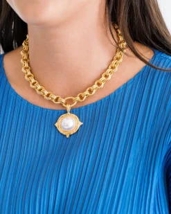 Pearl Cab Necklace|Susan Shaw New
