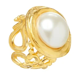 Pearl Cab Ring|Susan Shaw Outlet