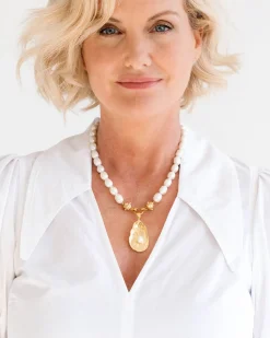 Pearl Oyster Pearl Necklace|Susan Shaw Discount