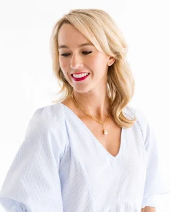 Pearl Paperclip Necklace|Susan Shaw Clearance