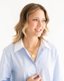 Peruvian Coin Toggle Necklace|Susan Shaw New