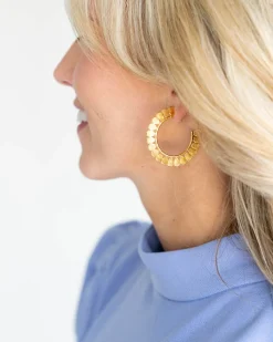 Petal Hoops|Susan Shaw Outlet
