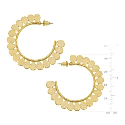 Petal Hoops|Susan Shaw Outlet