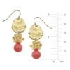 Pink Coral Bentley Earrings|Susan Shaw Clearance