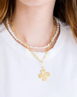 Piper Paperclip Necklace|Susan Shaw Online