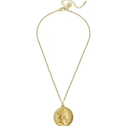Queen Elizabeth Coin Dainty Necklace|Susan Shaw New