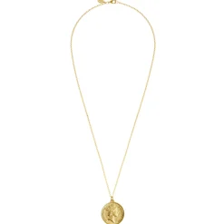 Queen Elizabeth Coin Long Necklace|Susan Shaw Online