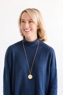 Queen Elizabeth Coin Long Necklace|Susan Shaw Online
