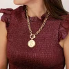 Queen Elizabeth Coin Necklace|Susan Shaw Outlet
